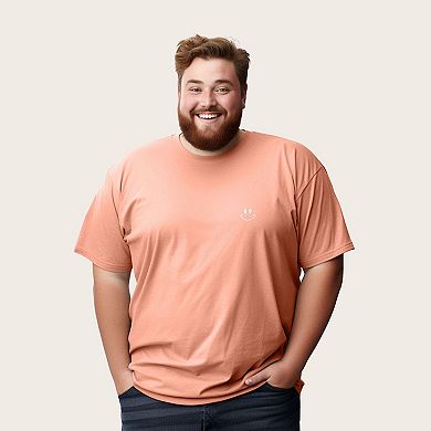 Dalix Smile Face T Shirt Mens