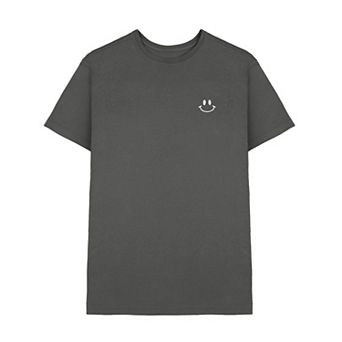 Dalix Smile Face T Shirt Mens