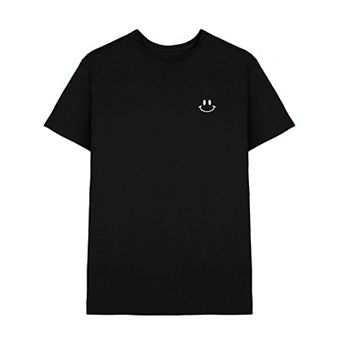 Dalix Smile Face T Shirt Mens