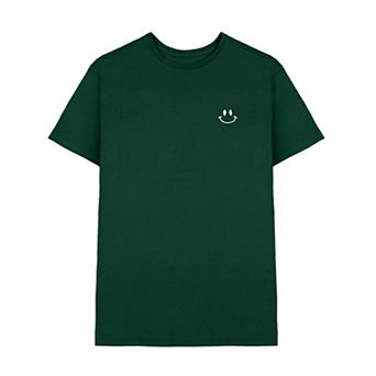Dalix Smile Face T Shirt Mens