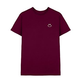 Dalix Smile Face T Shirt Mens