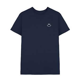Dalix Smile Face T Shirt Mens