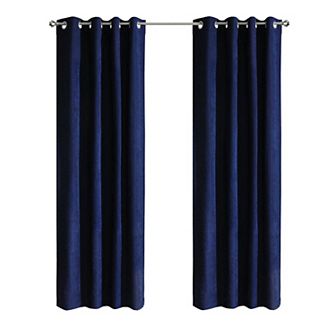 Chenille 100% Blackout Grommet Exclusive Curtains For Livingroom Bedroom