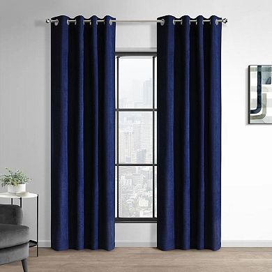 Chenille 100% Blackout Grommet Exclusive Curtains For Livingroom Bedroom