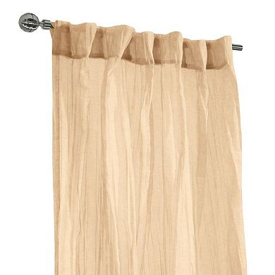 Sheer Dual Header Stylish And Functional Premium Curtain Panel