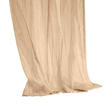 Sheer Dual Header Stylish And Functional Premium Curtain Panel