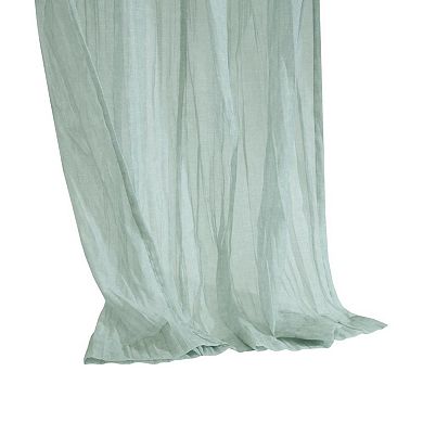 Sheer Dual Header Fashionable And Functional Premium Curtain Panel