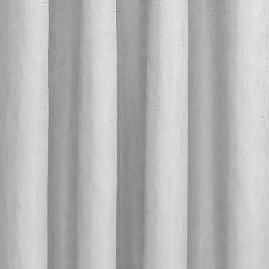 Margot 100% Blackout Subtle Textured Geometric Pattern Grommet Curtain Panel