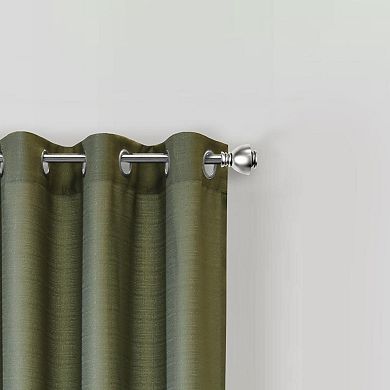 Cameron Light Filtering Slub Textured Exclusive Grommet Curtain Panel