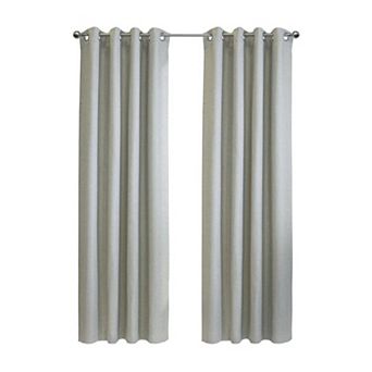 Zoey Room Darkening Window Treatment Grommet Curtain Panel For Bedroom Livingroom