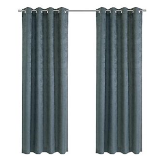 Portland Light Filtering Window Treatment Grommet Curtain Panel For Bedroom Livingroom