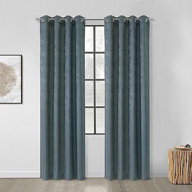 Portland Light Filtering Window Treatment Grommet Curtain Panel For Bedroom Livingroom