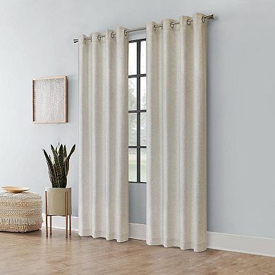 Ashcroft Light Filtering Exclusive Weave Grommet Curtain Panel