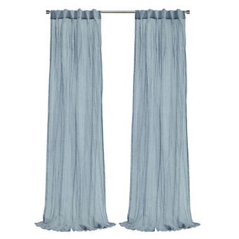 Sheer Dual Header Sophisticated And Functional Premium Curtain Panel