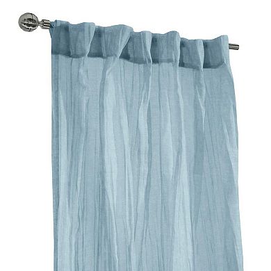 Sheer Dual Header Sophisticated And Functional Premium Curtain Panel