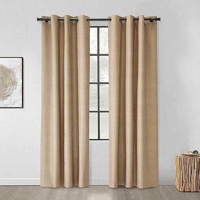 Patented Blackout Exclusive Curtain Rod Double Cap Finial Extendable
