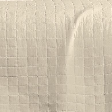 Belina 3 Pieces Washed Stitched Lightweight Quilts Set For Bedding