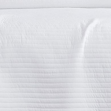 Carla 3 Pieces Washed Stitched Lightweight Quilts Set For Bedding
