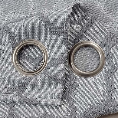 Brookfield Jacquard High Quality Light Filtering Grommet Curtain Panel