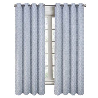 Brookfield Jacquard High Quality Light Filtering Grommet Curtain Panel