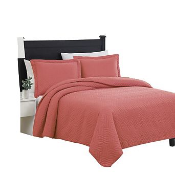 Ruby 3 pc Pinsonic Lightweight Quilts Set For Bedding