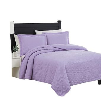 Ruby 3 pc Pinsonic Lightweight Quilts Set For Bedding