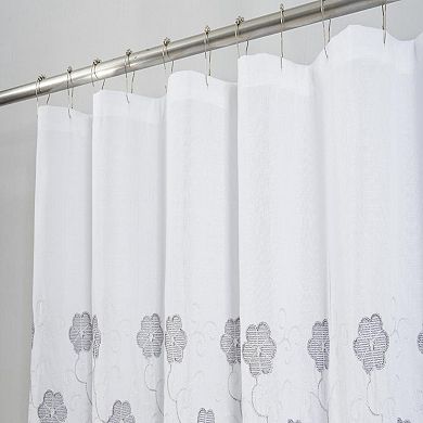 Tiffany Embroidered Premium And Stylish Shower Curtain 70" X 72"