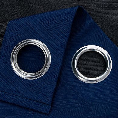 Barron Stylish 100% Blackout Grommet Curtain Panel
