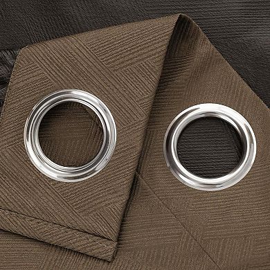 Barron Stylish 100% Blackout Grommet Curtain Panel