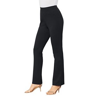 Roaman's Women's Plus Size Tall Bootcut Ultimate Ponte Pant