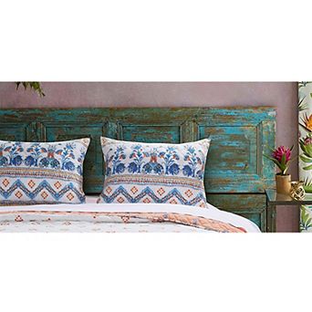 Barefoot Bungalow Aleena Foulard Print Pillow Sham
