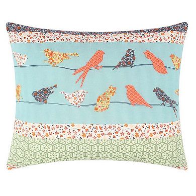 Carlie Eclectic Blend Of Dreamy Patterns Premium Sham