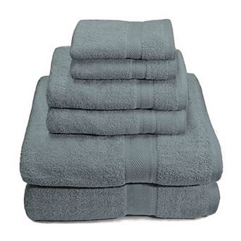 Plazatex Cozy Home 100% Cotton Towel Set - 6 pc