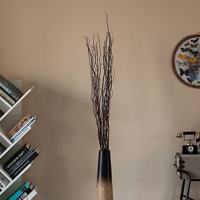 Uniquewise 12 pcs Decorative Dry Branches Willow Sticks - Medium