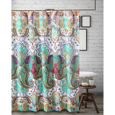 Barefoot Bungalow Nirvana Bath Shower Curtain.