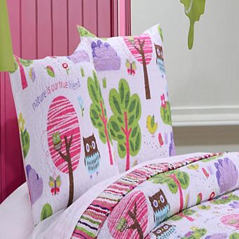 Greenland Home Fashion Woodland Girl Sham