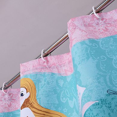 Mermaid Square Bath Shower Curtain