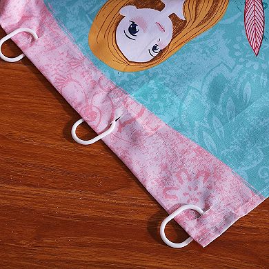 Mermaid Square Bath Shower Curtain