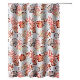 Greenland Home Fashions Beach Days Bath Shower Curtain