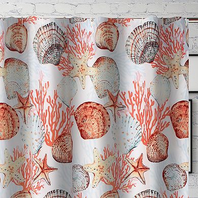 Greenland Home Fashions Beach Days Bath Shower Curtain