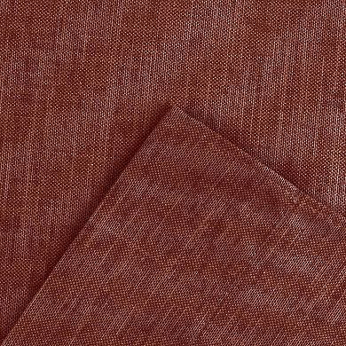 Lisa Solid Color Poly Cotton Stylish Curtain Tailored Valance