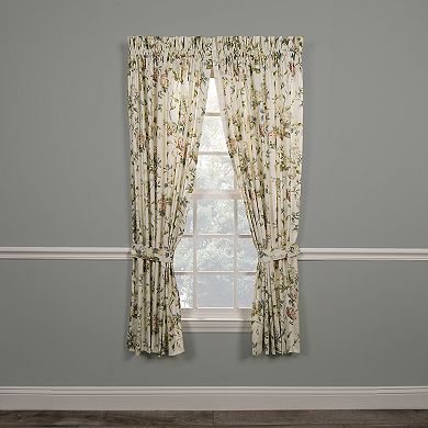 Abigail 100 Percent High Quality 2-piece Window Rod Pocket Curtain Panel Pairs