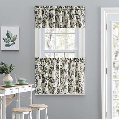 Madison Floral Printed Stylish Tailored Curtain Valance