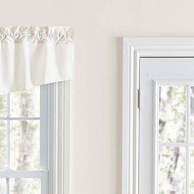 Classic Tailored Design 3" Rod Pocket Lined Tapered Valance