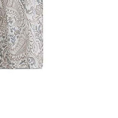 Shannon Printed Paisley Pattern on Cotton Fabric Tailored Tiers 1.5" Rod Pocket