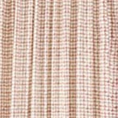 Davins High Quality 2-piece Window Rod Pocket Panel With 2 Tie Backs