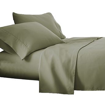 Luxurious Ultra Soft 100% Cotton Moisture Wicking Solid Color Sheet Set