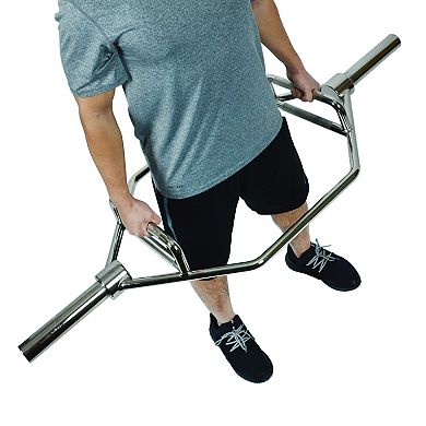 Sunny Health & Fitness Strength Training Olympic Hex Bar