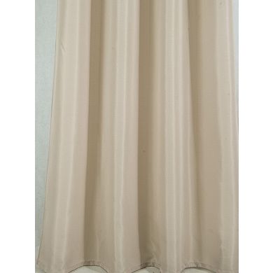 Gilbert Solid Single Grommet Curtain Panel Pair - 54x84", Taupe