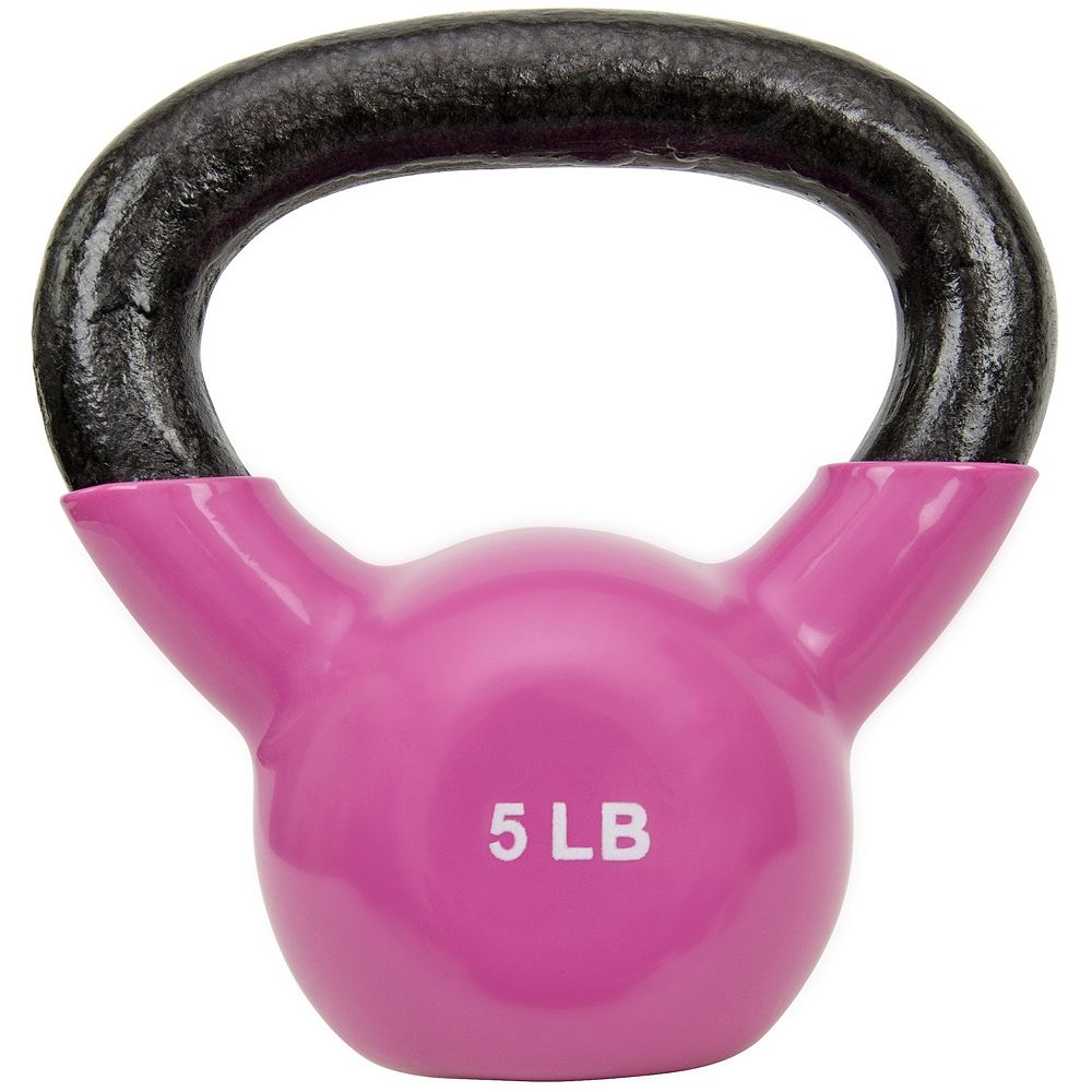 Kettlebell 4.5 Kg 6.8 Kg 11.3 Kg Sunny Health & Fitness Kettlebell Rivestito In Vinile Per Kettlebell Vinile